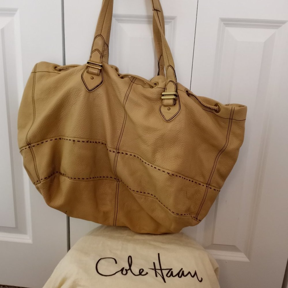 Cole Haan Large Soft Leather Carryall Tote